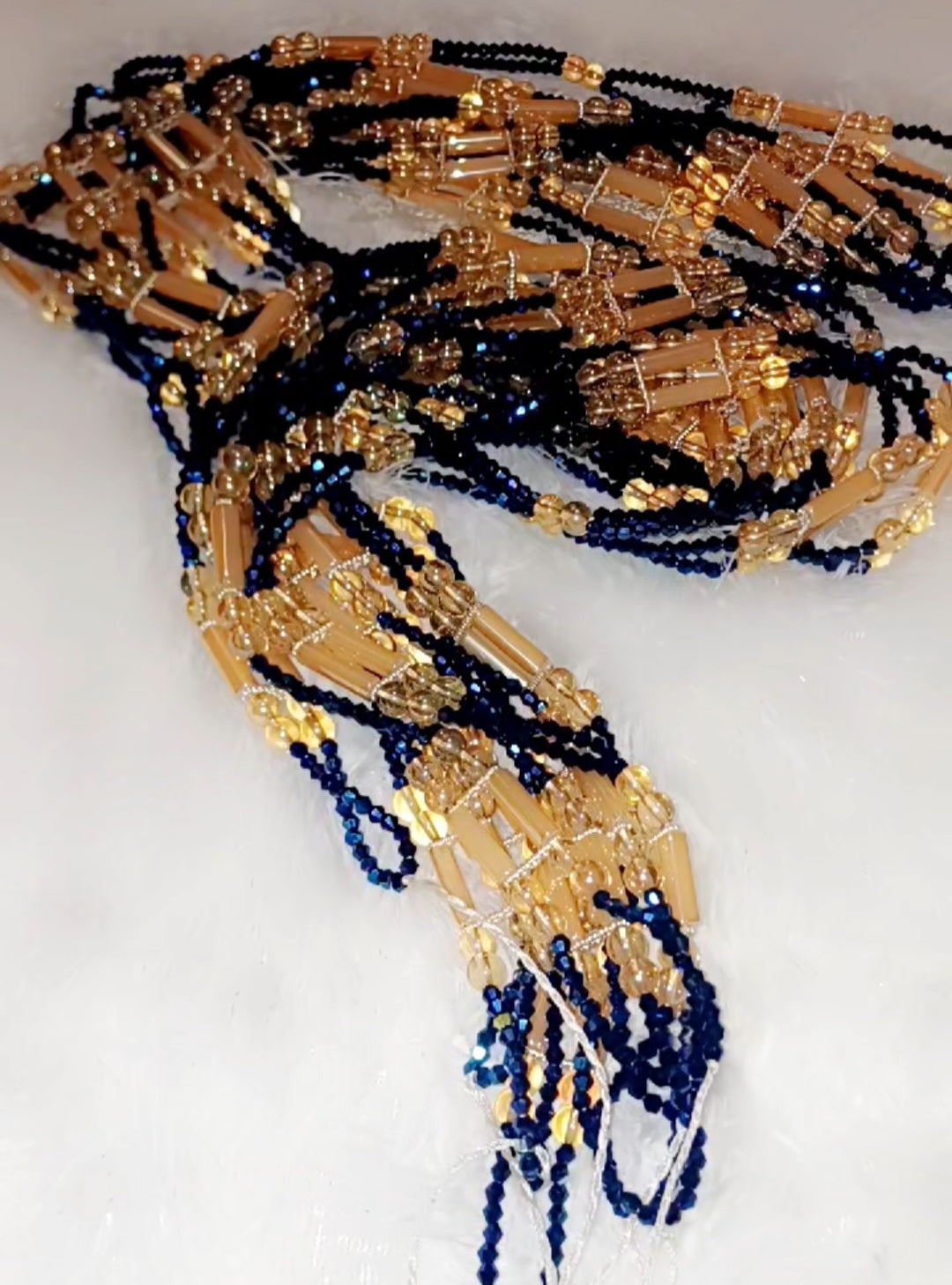 2 IN 1 Waist Beads TIE-ON