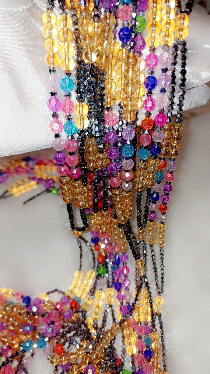 2 IN 1 Waist Beads TIE-ON
