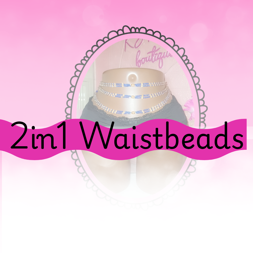 2 IN 1 TIE-ON WAISTBEADS