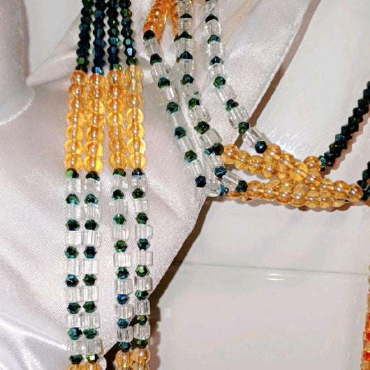 2 IN 1 Waist Beads TIE-ON