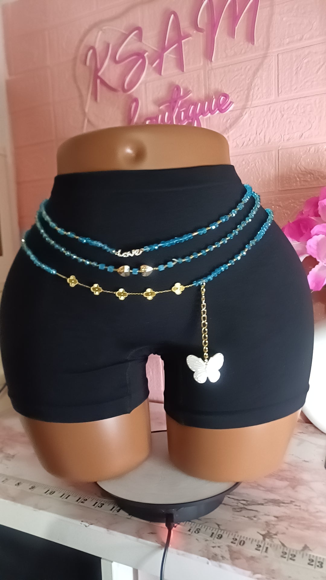 3 set of waistbeads - elastic