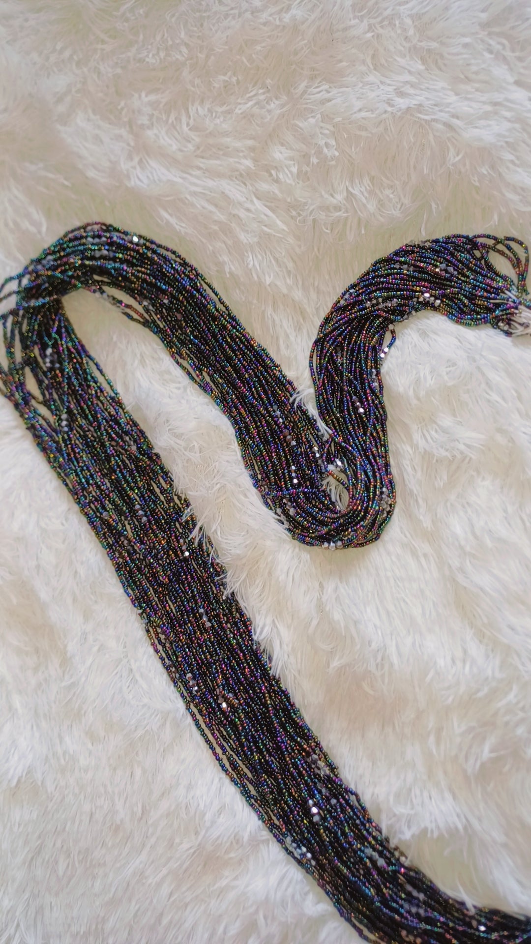 2 sets of MINI Waist Beads TIE-ON