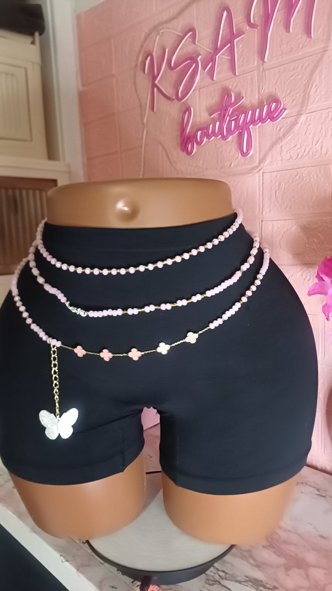 3 set of waistbeads - elastic