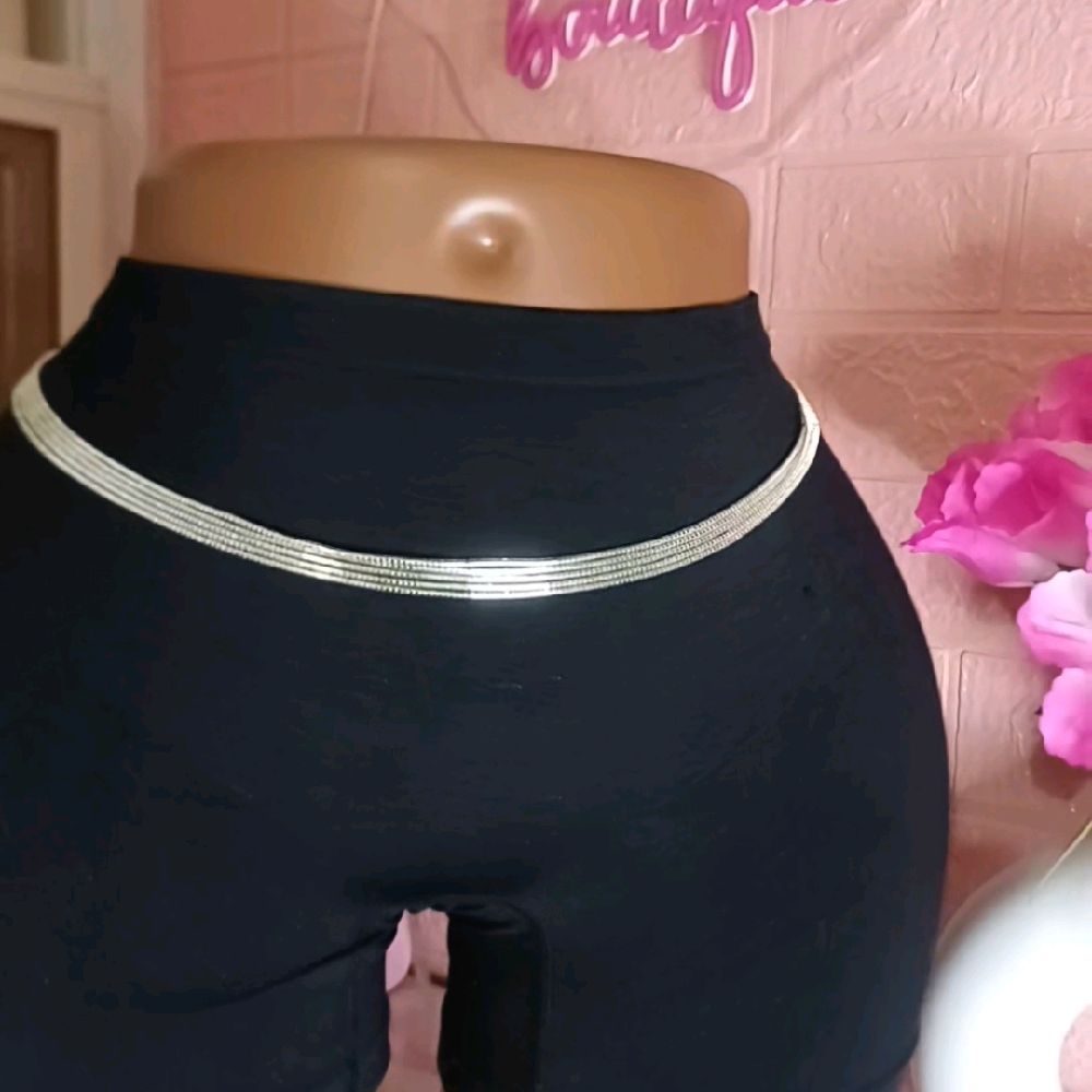 2 singles tie on mini Waist Beads size 46 inches -