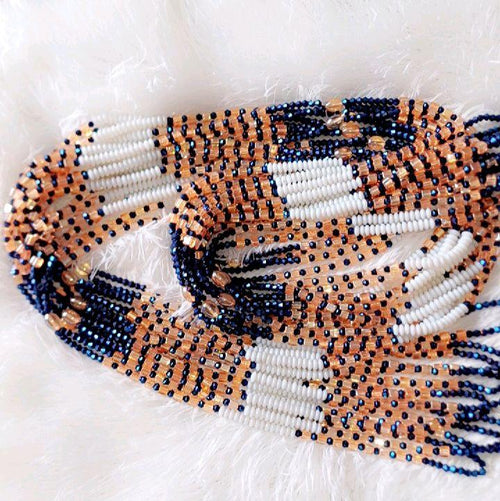 2 IN 1 Diva's Waist Beads TIE-ON