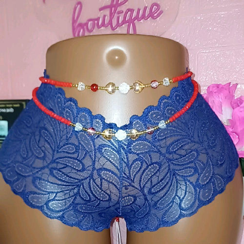 1 piece of our beautiful waist Beads size 45 inches - tie-on