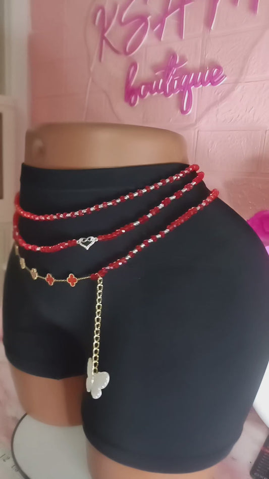 3 set of waistbeads - elastic