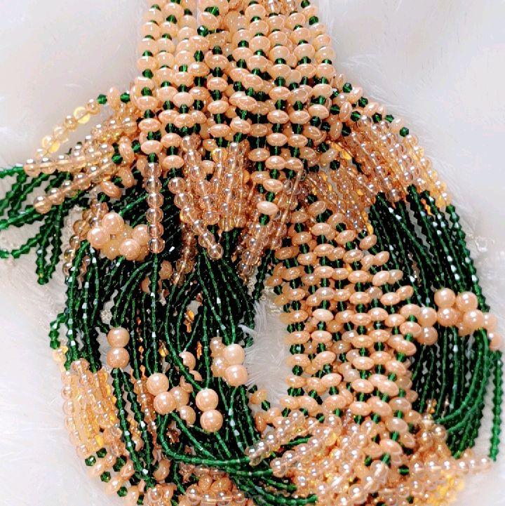 2 IN 1 Diva's Waist Beads TIE-ON